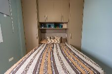 Apartamento em Praia Grande - Apto Beira-Mar com Garagem e Vista Mar no Caiçara