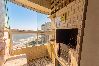 Apartamento em Praia Grande - Apto Beira-Mar com Garagem e Vista Mar no Caiçara