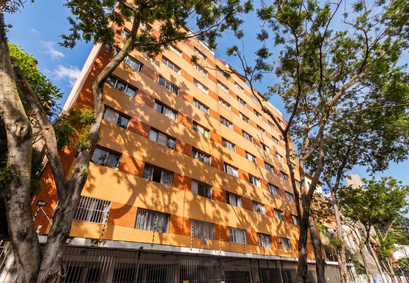 Apartamento em São Paulo - Apê Bela Vista c/ Portaria 24h | Paulista e MASP