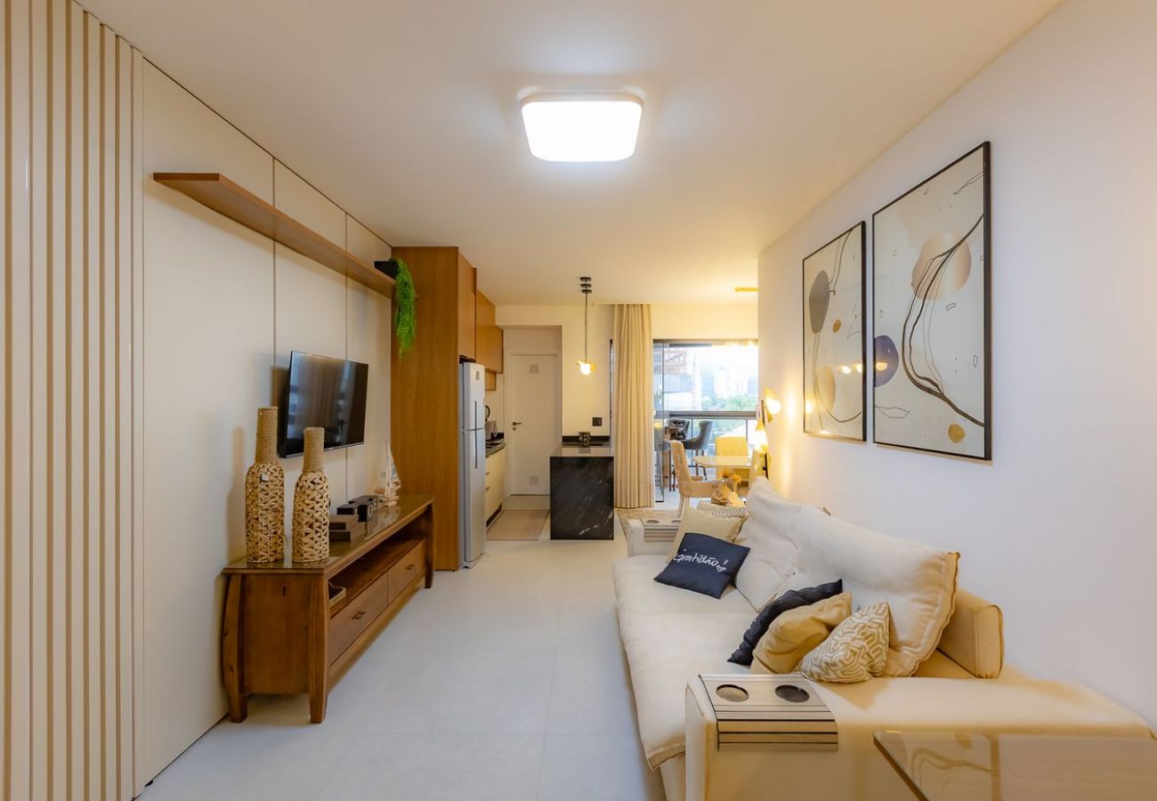 Apartamento em Porto Belo - Apto Premium com Varanda Gourmet a 290m da Praia