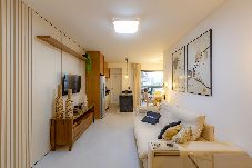 Apartamento em Porto Belo - Apto com Varanda Gourmet | 180m Praia de Perequê