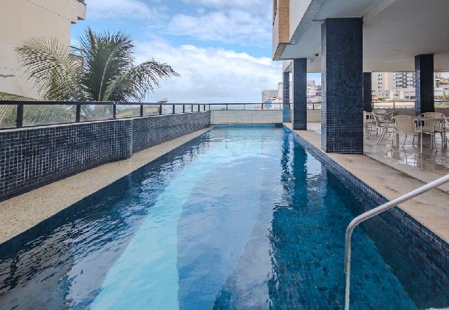Apartamento em Salvador - Apto com Garagem a 160m da Praia do Rio Vermelho