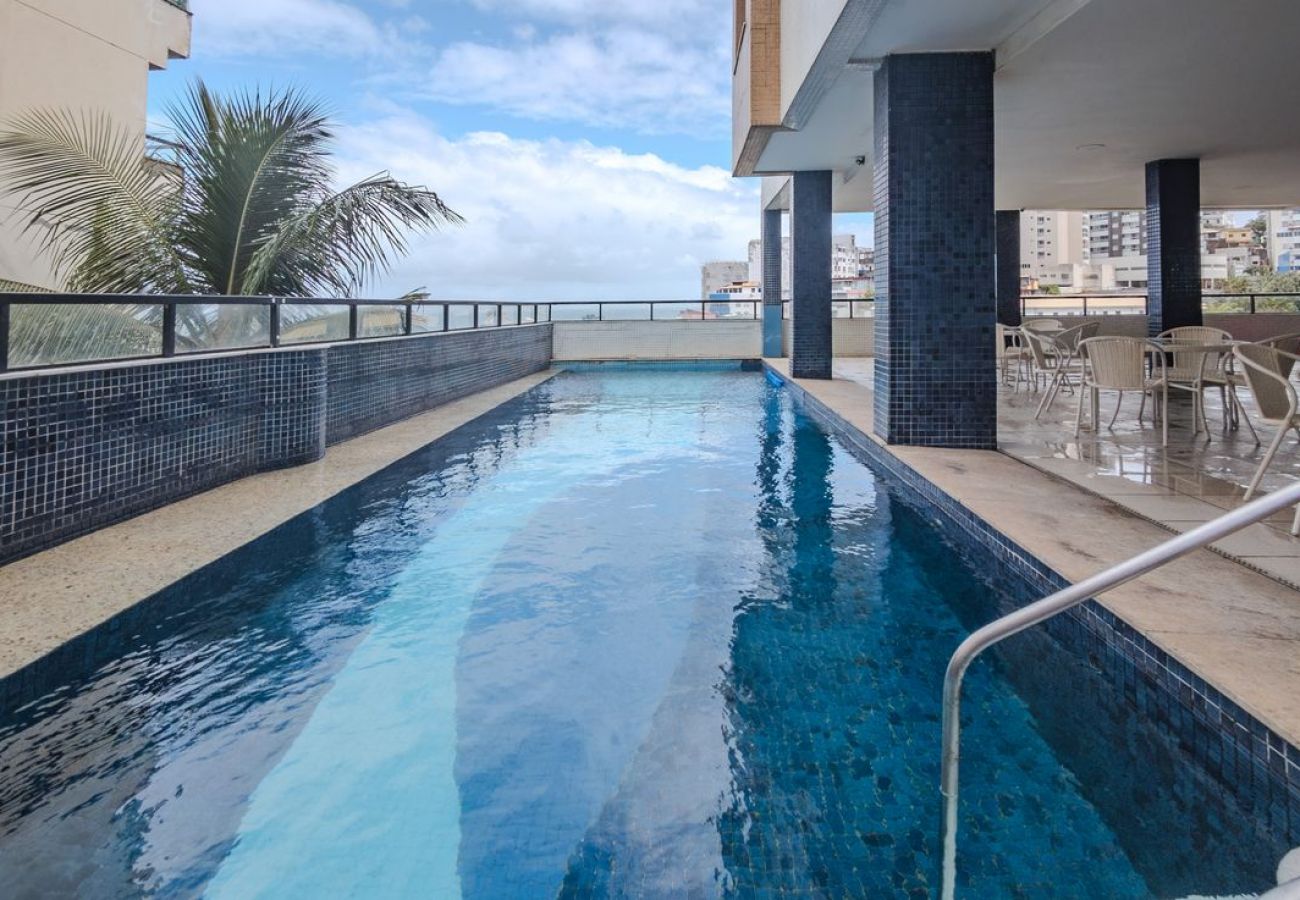 Apartamento em Salvador - Apto com Garagem a 160m da Praia do Rio Vermelho