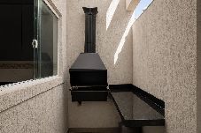 Casa em Praia Grande - Casa Pet Friendly c/ Churrasqueira 350 m da Praia
