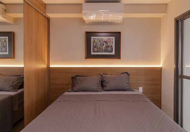 Estúdio em São Paulo - Studio Pet Friendly com Piscina perto do Metrô