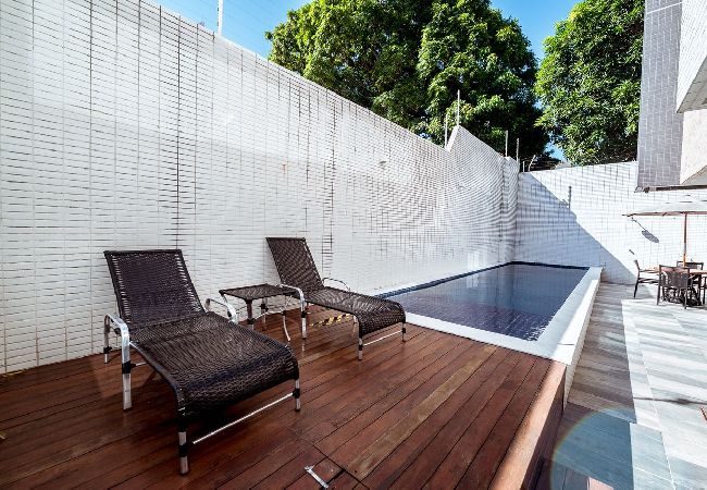 Apartamento em João Pessoa - Apto com Piscina, Academia e Churrasqueira
