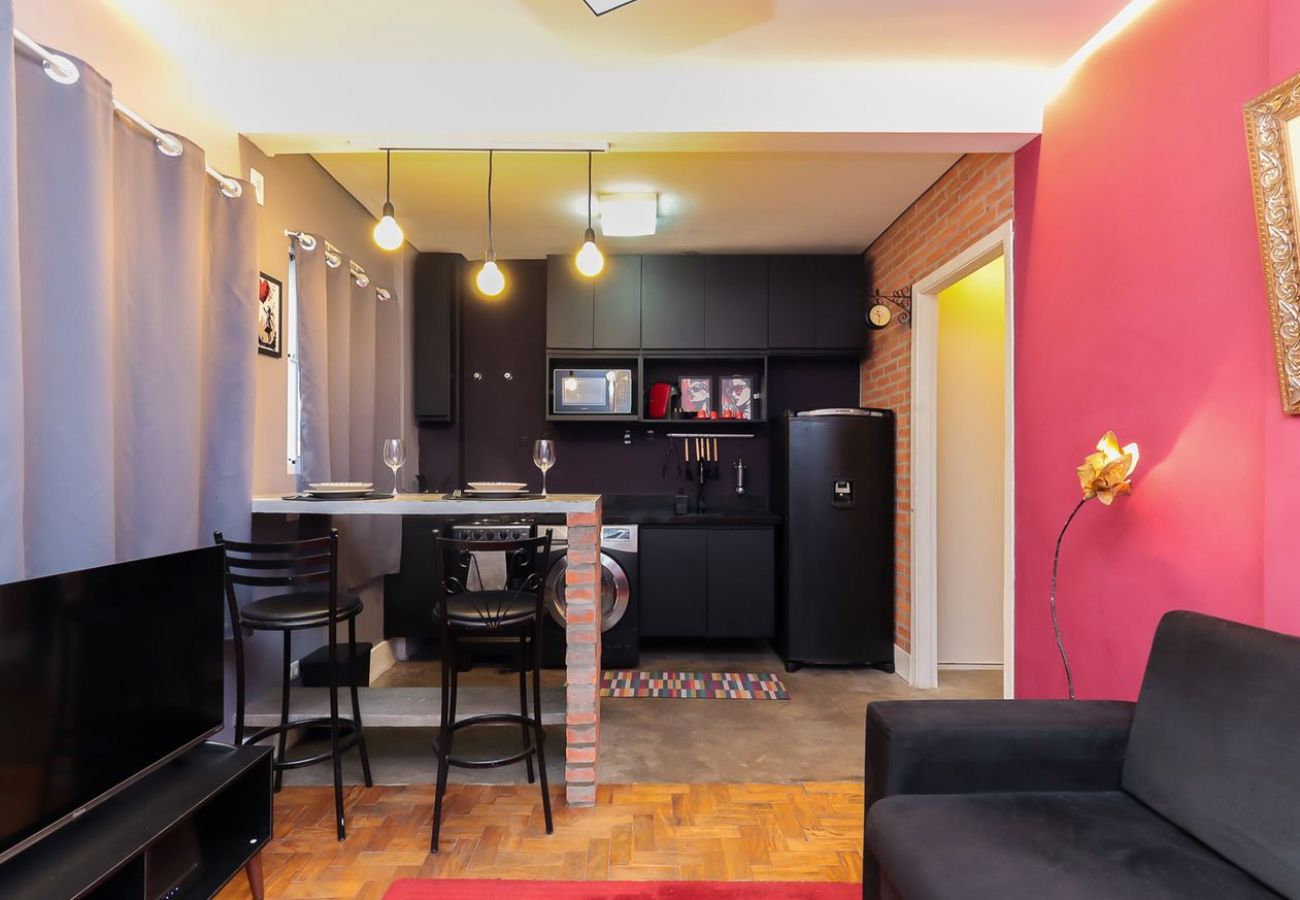 Apartamento em São Paulo - Apto pet friendly com varanda | 1 km Nubank Parque