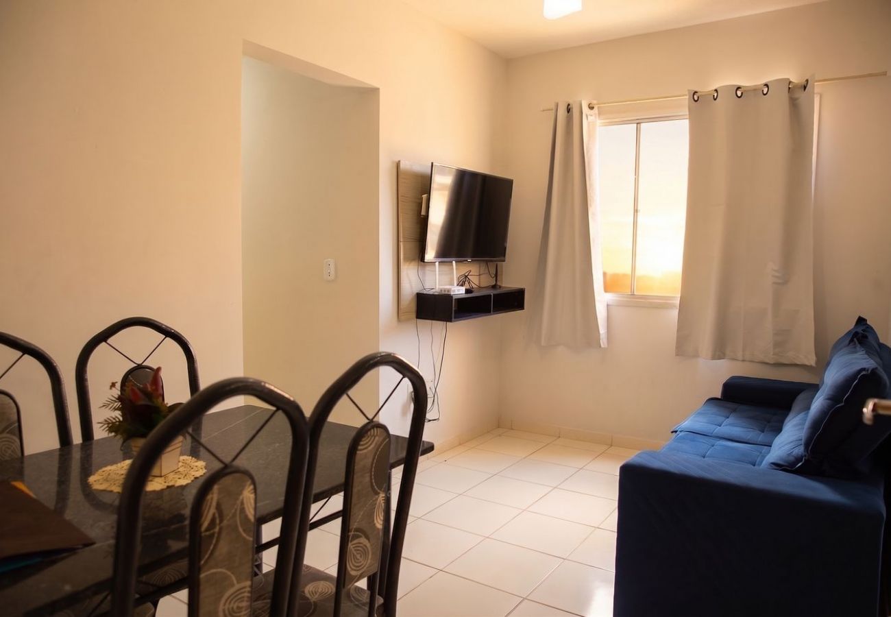 Apartamento em Vila Velha - Apto com Ar e Garagem a 8 min da Praia dos Recifes