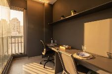 Apartamento em São Paulo - Studio c Academia| 350m do Nubank Parque| Perdizes