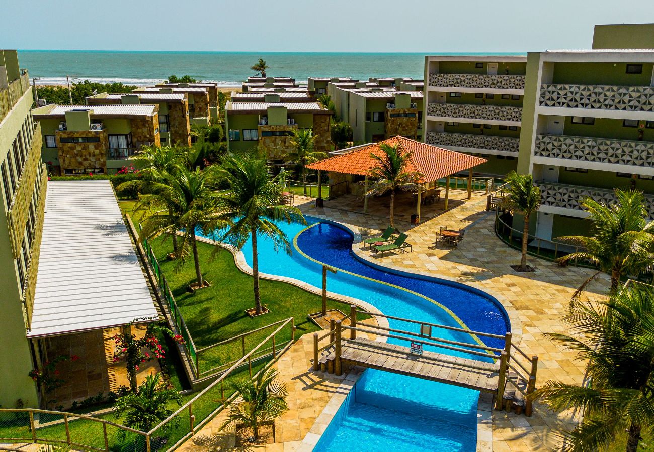 Apartamento em Luís Correia - Apto em Resort com Acesso à Praia do Coqueiro