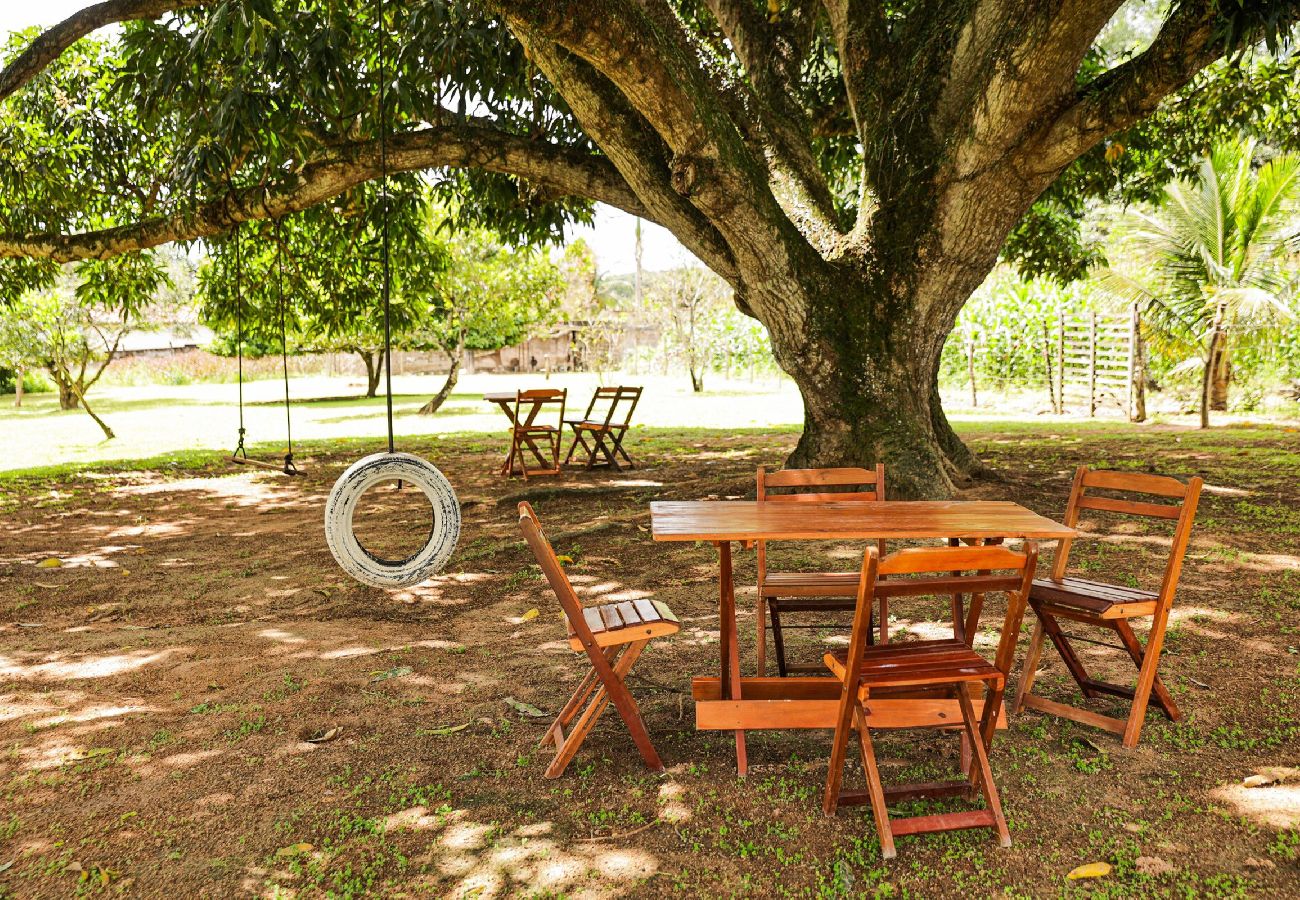 Casa de Campo em Itabaiana - Rancho Alegre c/ Wi-fi, Ar Condicionado e Natureza