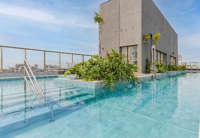 Estúdio em São Paulo - Studio com Piscina perto do Metrô na Vila Mariana