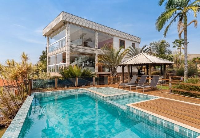 Casa em Itupeva - Casa em Condomínio com Piscina e Sinuca em Itupeva