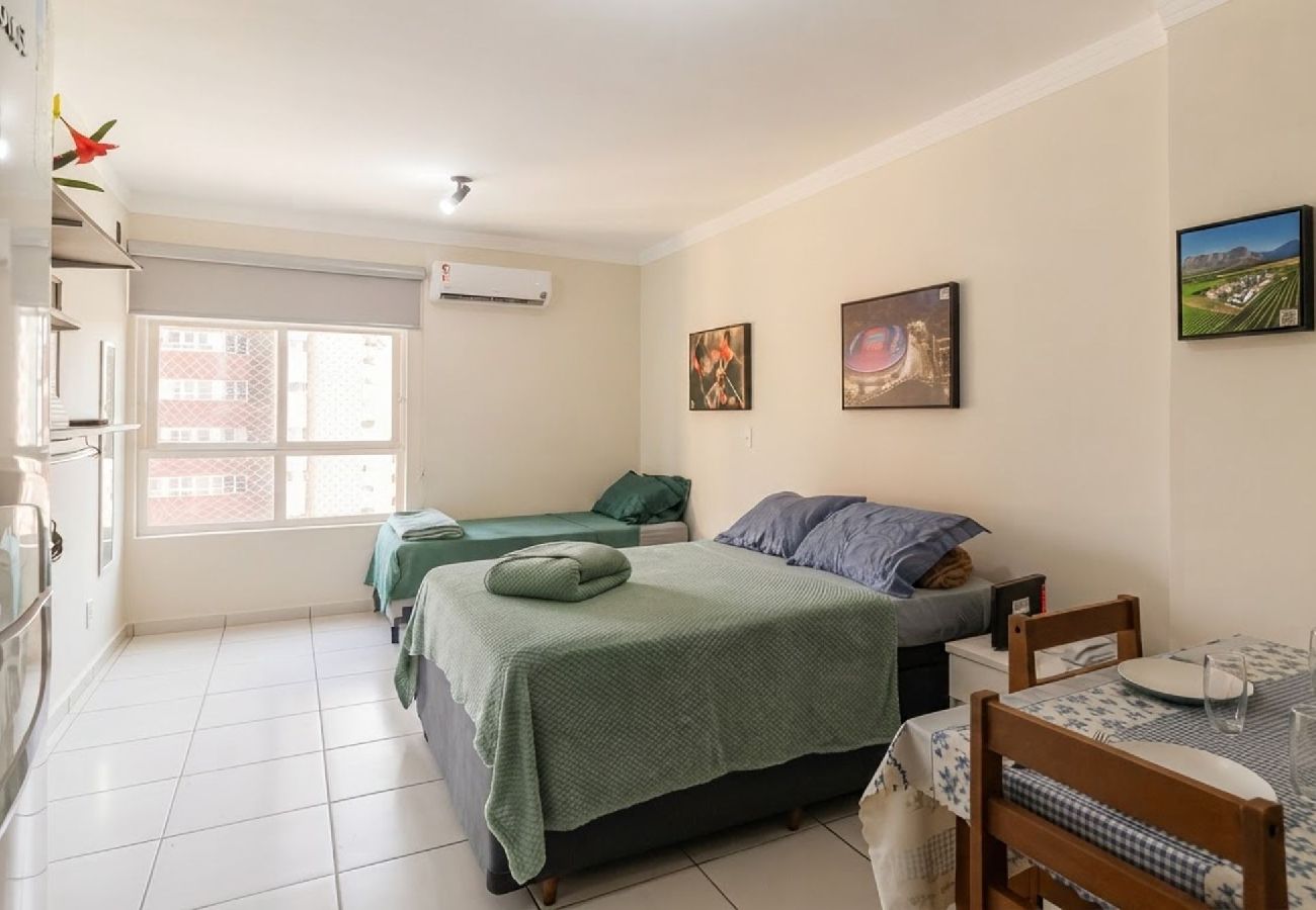 Apartamento em Campinas - Studio com Ar Condicionado no Centro de Campinas