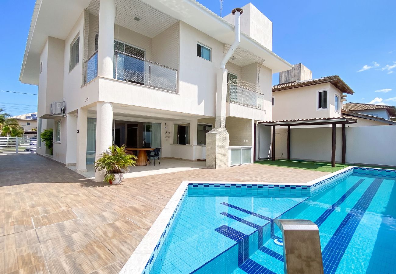 Casa em Camaçari - Casa c Piscina, Academia e Quadra-Catu de Abrantes