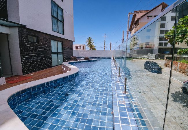 Estúdio em Ipojuca - Studio com Piscina e Ar Cond. em Porto de Galinhas