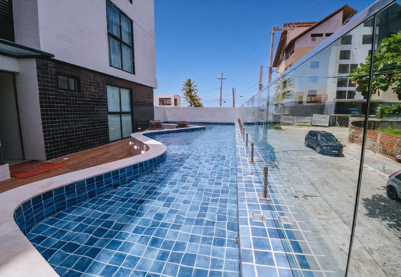 Estúdio em Ipojuca - Studio com Piscina e Ar Cond. em Porto de Galinhas