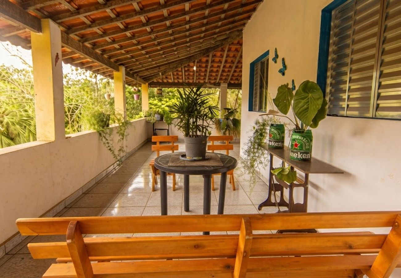 Casa em Itariri - Casa com 2 quartos, Varanda e Rede no Bela Vista