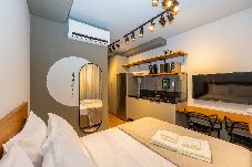 Estúdio em São Paulo - Studio com ar-condicionado em Bela Vista, SP