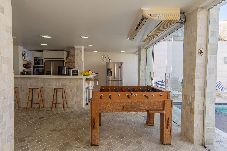 Casa em Guarujá - Casa com Piscina e Jacuzzi a 300m Praia da Enseada