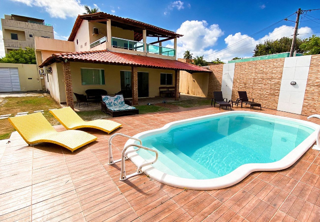 Casa em Entre Rios - Casa com piscina, hidro e churrasqueira na Bahia