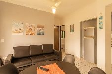 Apartamento em Ubatuba - Apto com Churrasqueira e Garagem na Praia Grande