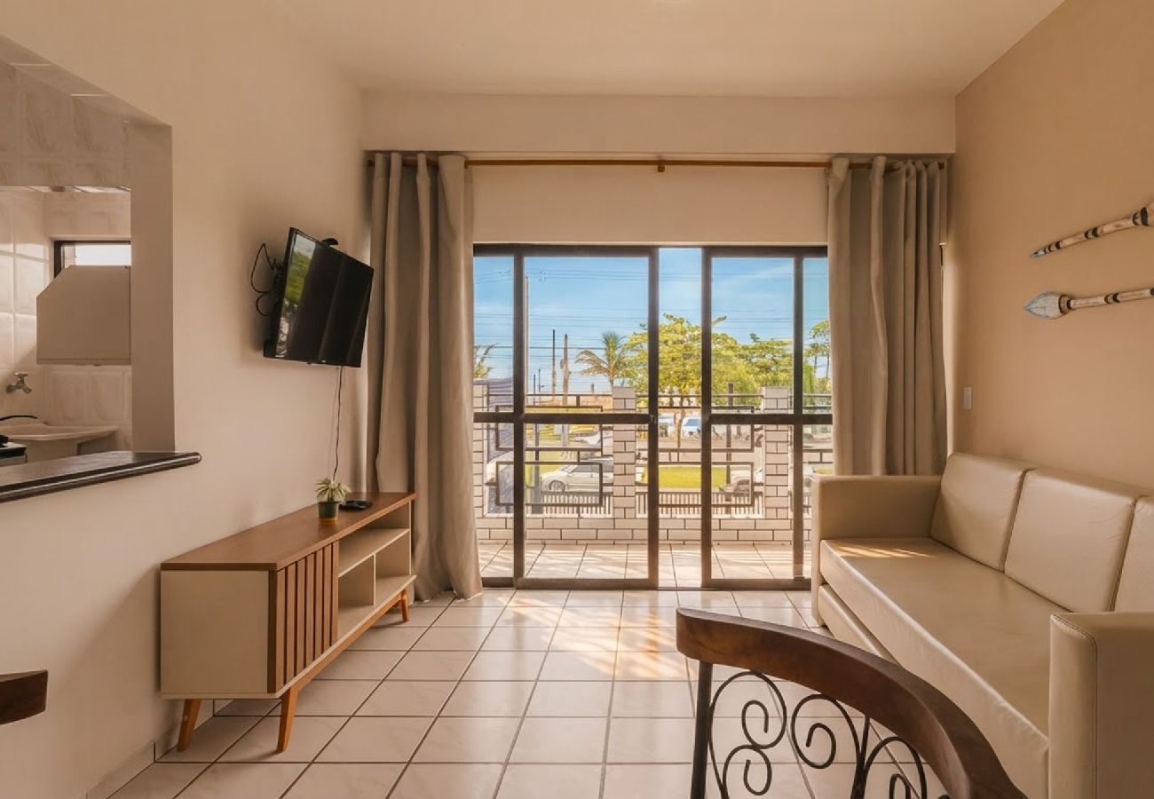 Apartamento em Ubatuba - Apto c/ Varanda Vista Mar e Garagem - Praia Grande