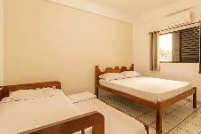 Apartamento em Ubatuba - Apto com 2 quartos e Churrasqueira - Praia Grande